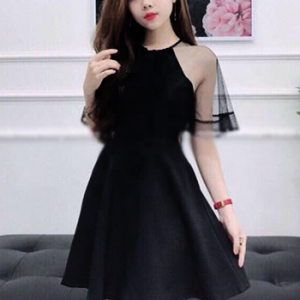 Đầm suông tay lưới 276889369