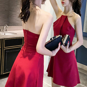 Váy lưng trần dáng xòe 281768169