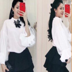 Chân Váy 2 Tầng Phối Dập Li Nhỏ LZ392664427