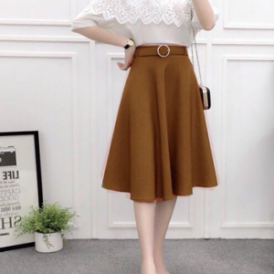 Chân Váy Xòe Kèm Dây Lưng LZ303521714
