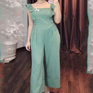 Jumpsuit Ống Rộng Bèo Vai LZ351169681