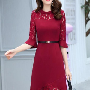 Đầm Body Phối Ren Đuôi Cá LZ329623328