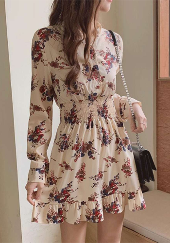 Đầm Tay Dài Eo Thun LZ615776112